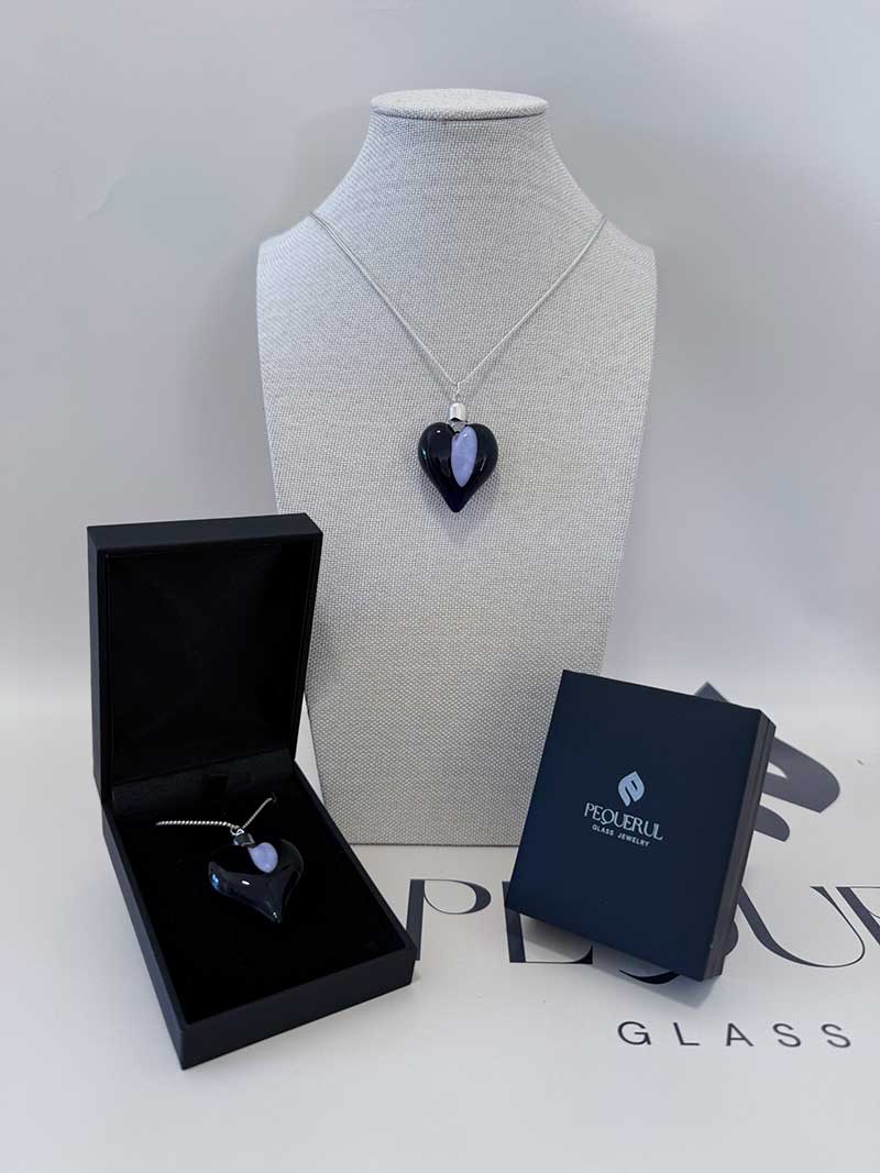 colgante cristal corazĂłn nocturno