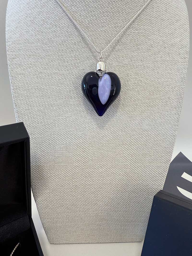 colgante cristal corazĂłn nocturno