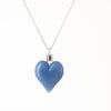 colgante cristal corazón azul jade