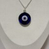 colgante vidrio ojo turco esfera