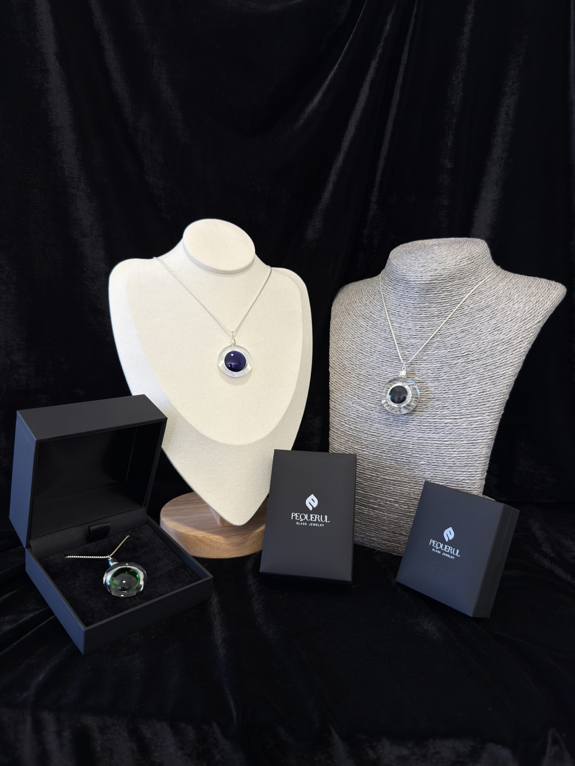 colgante vidrio colección esferas