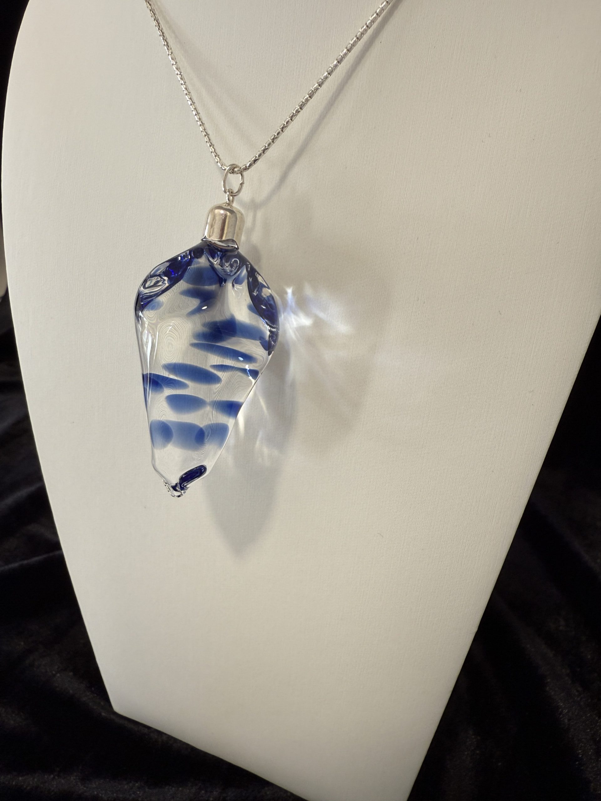 colgante vidrio volcano fulgor marino