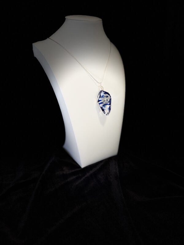 colgante vidrio volcano marino