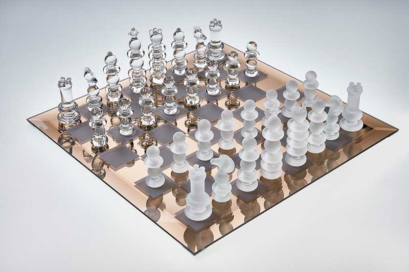 juego ajedrez transparente